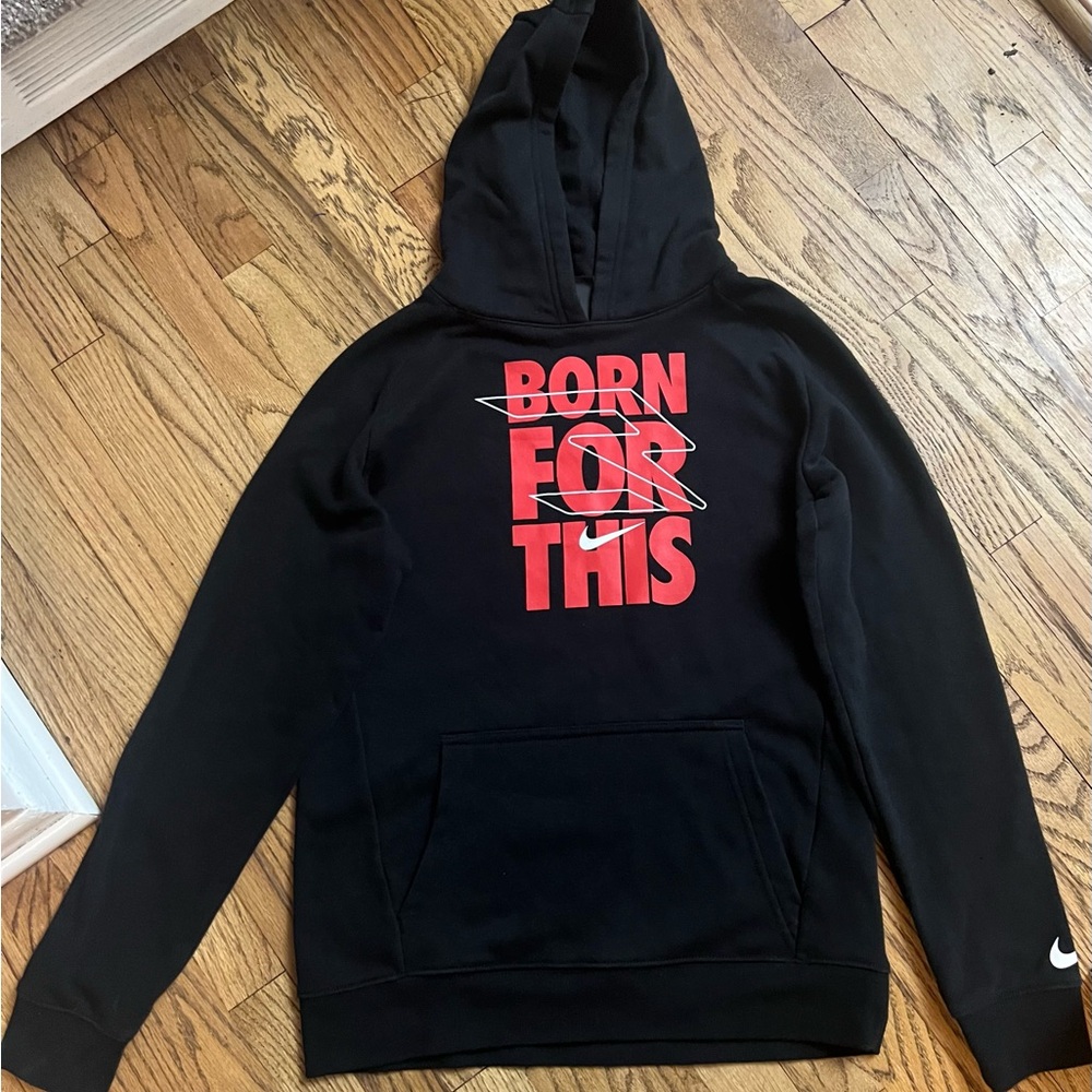 Nike 3Brand Black Hoodie - Youth Large, Age 12-13